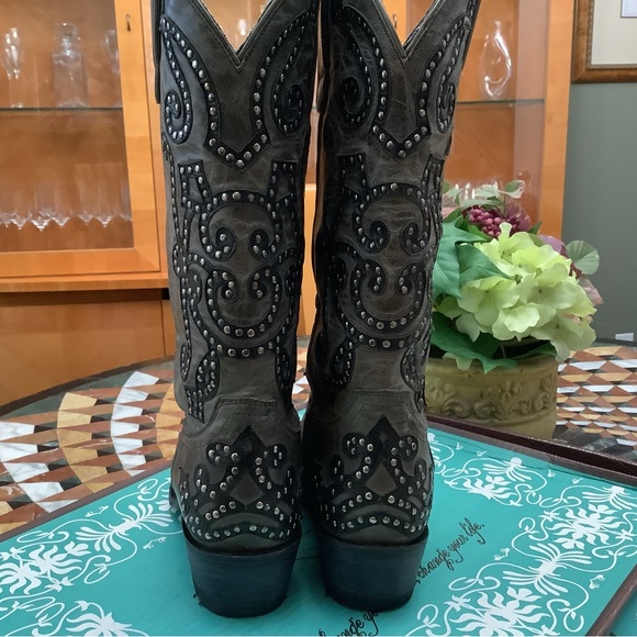 Gorgeous head turning Lane Cowboy boots. EUC - Picture 4 of 4